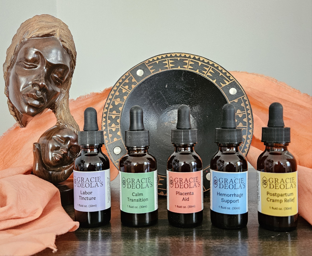 The Midwife's Apothecary:Pregnancy,Labor,Birth & Postpartum Tinctures