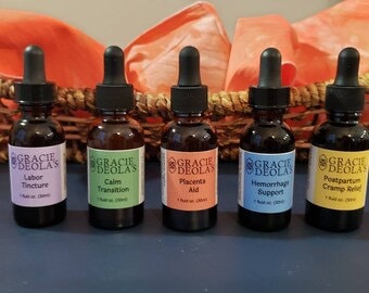The Midwife's Apothecary:Pregnancy,Labor,Birth & Postpartum Tinctures