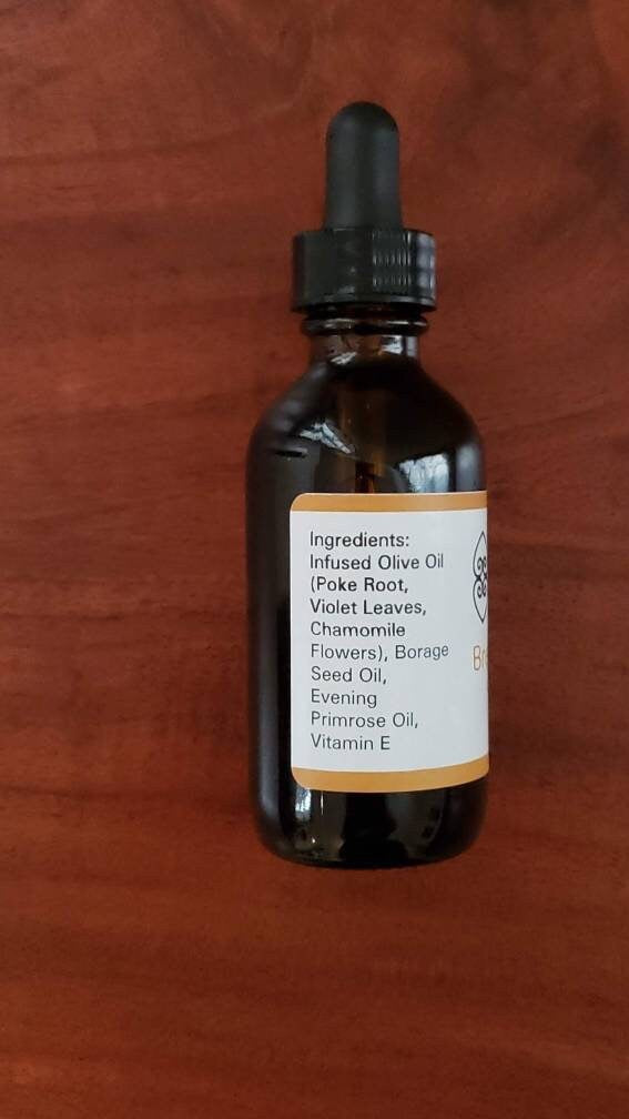Herbal Breast Massage Oil