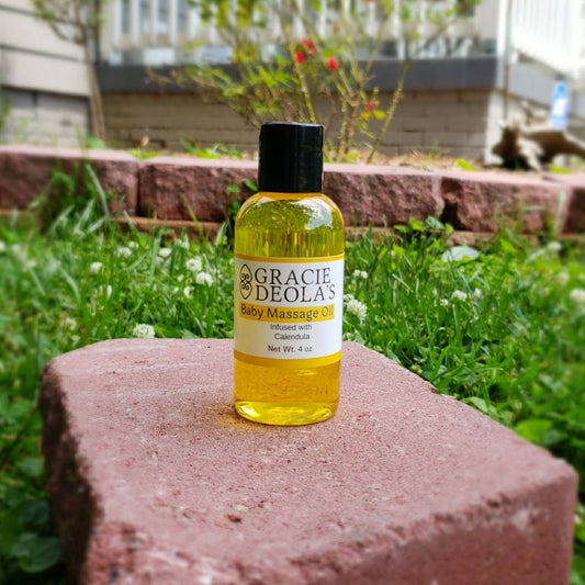 Baby Massage Oil w/Calendula