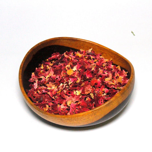 Rose Buds and Petals-Rosa Centifolia-Organic