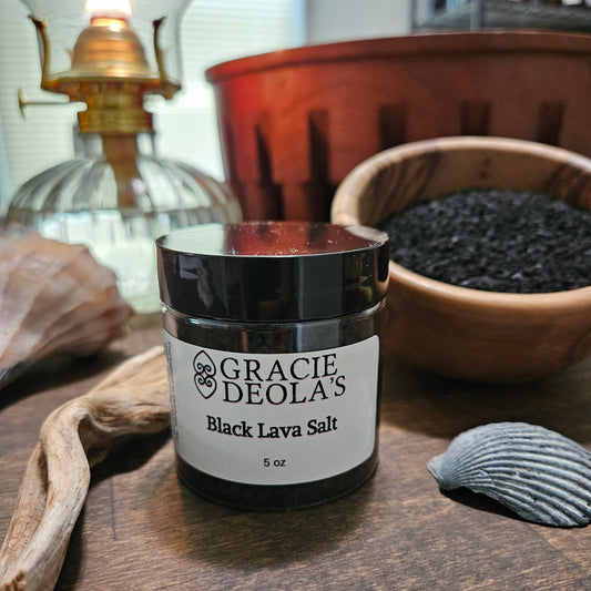 Black Lava Salt - Pacific Black Salt